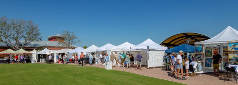 tents at the farmers market