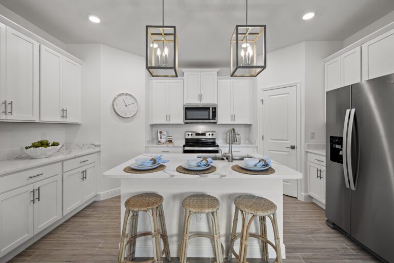 A Christopher Alan Homes kitchen