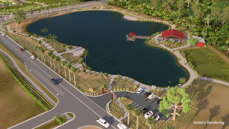 Artist Rendering of Babcock Ranch Lagoon Park Main