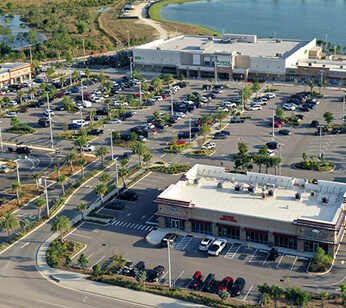 Crescent B Commons Overhead view