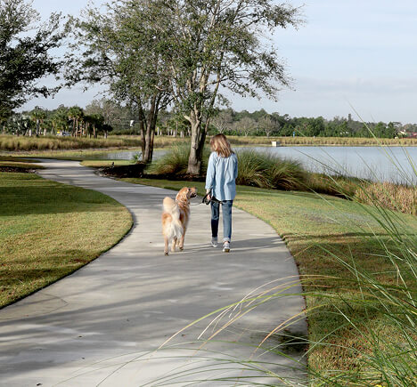 Core Initiatives | Babcock Ranch Babcock Ranch trails are pet friendly