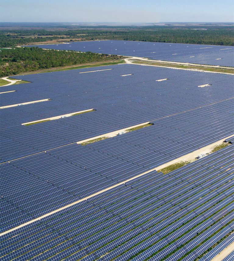 Solar Field array powering Babcock Ranch