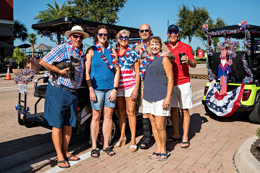 golfcart parade at babock ranch | Babcock Ranch