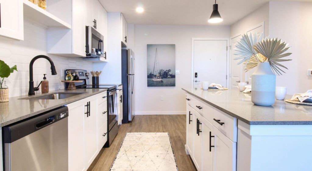 Renting at Babcock Ranch: Your Gateway to the Ultimate Florida Lifestyle | Babcock Ranch Canopy Community Kitchen Layout in Aparments