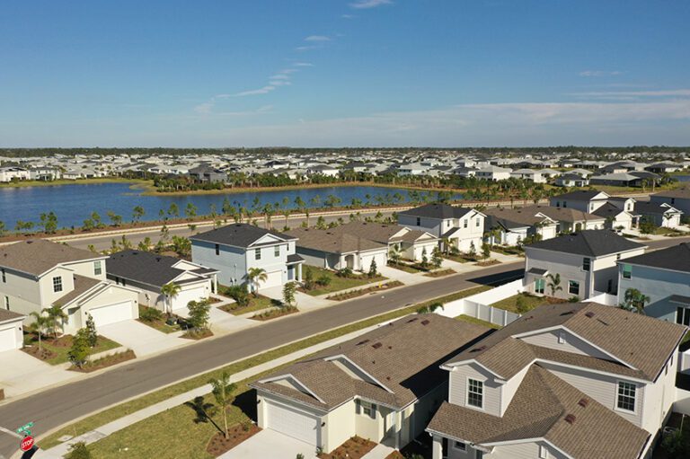 Renting at Babcock Ranch: Your Gateway to the Ultimate Florida Lifestyle | Babcock Ranch The Flatwoods Aerial view of the Community