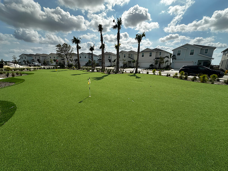 Renting at Babcock Ranch: Your Gateway to the Ultimate Florida Lifestyle | Babcock Ranch The Flatwoods Community Putting Green Amenity
