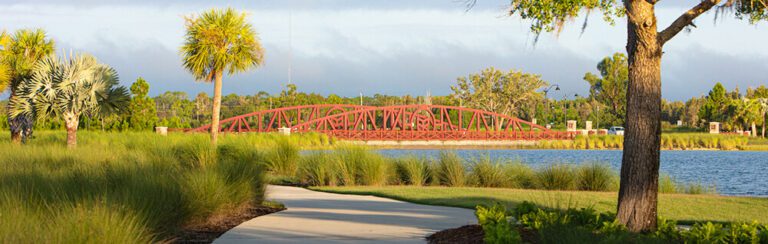 Blog | Babcock Ranch Babcock Ranch Bridge View from the park trial