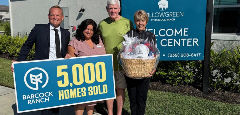 News | Babcock Ranch 5000th home sold | Babcock Ranch