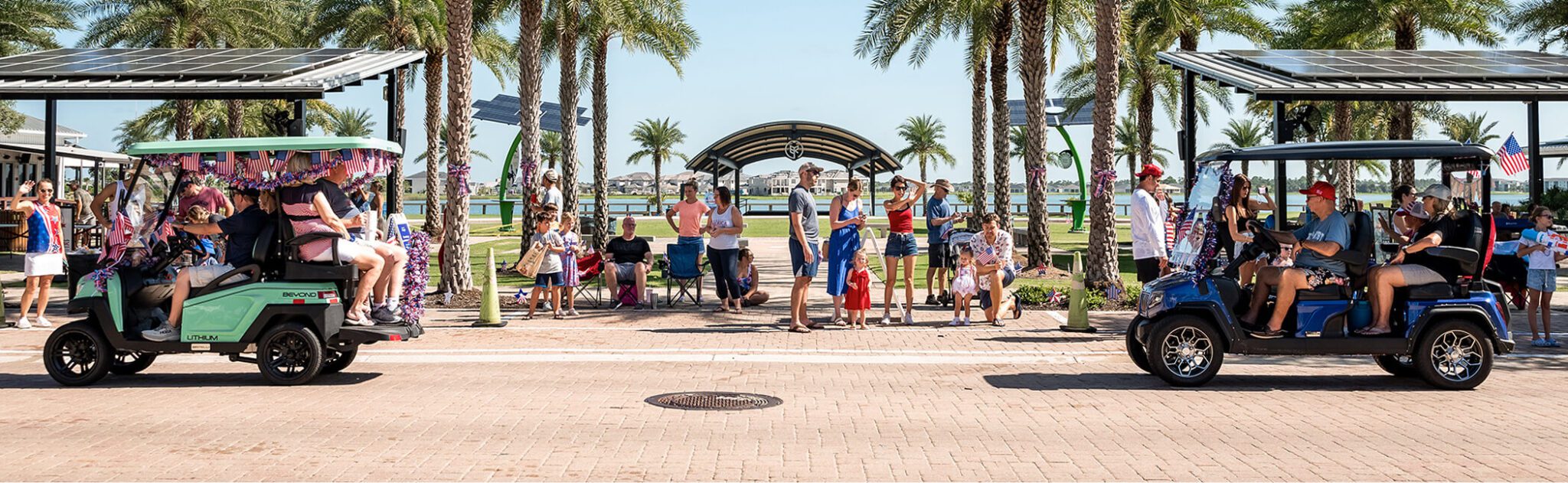 Babcock ranch is a golf cart friendly community
