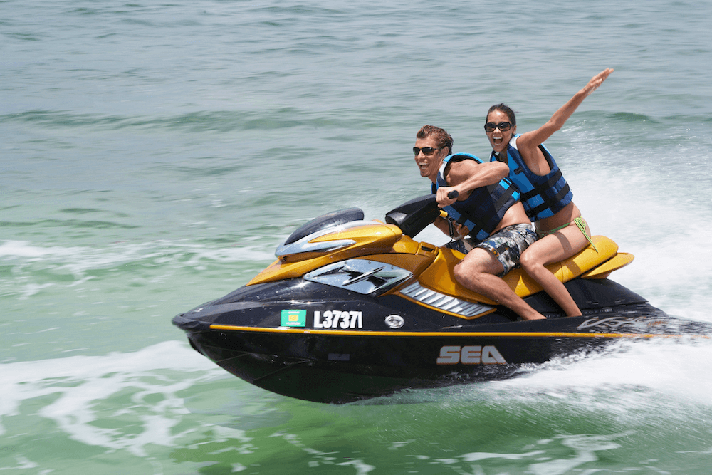 5 Amazing Destinations Less Than an Hour from Babcock Ranch | Babcock Ranch Scenic jet skiing near Fort Myers Beach