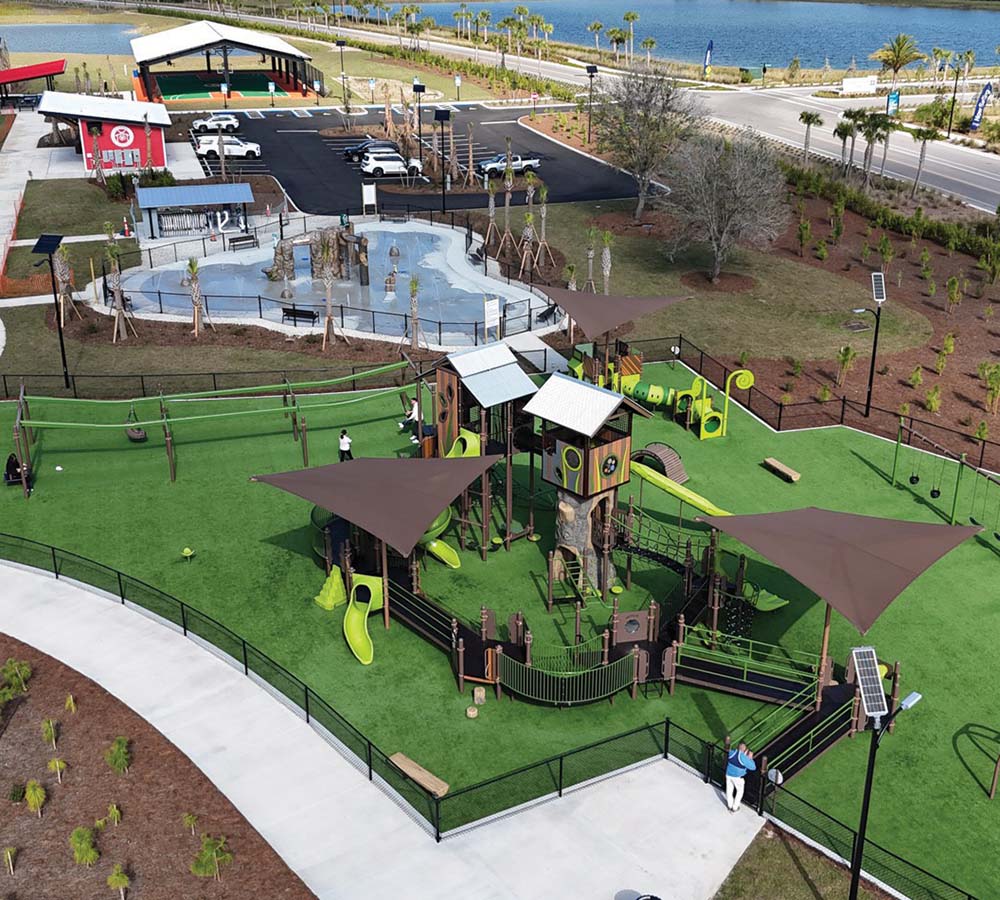 babcock ranch palmetto park aerial | Babcock Ranch