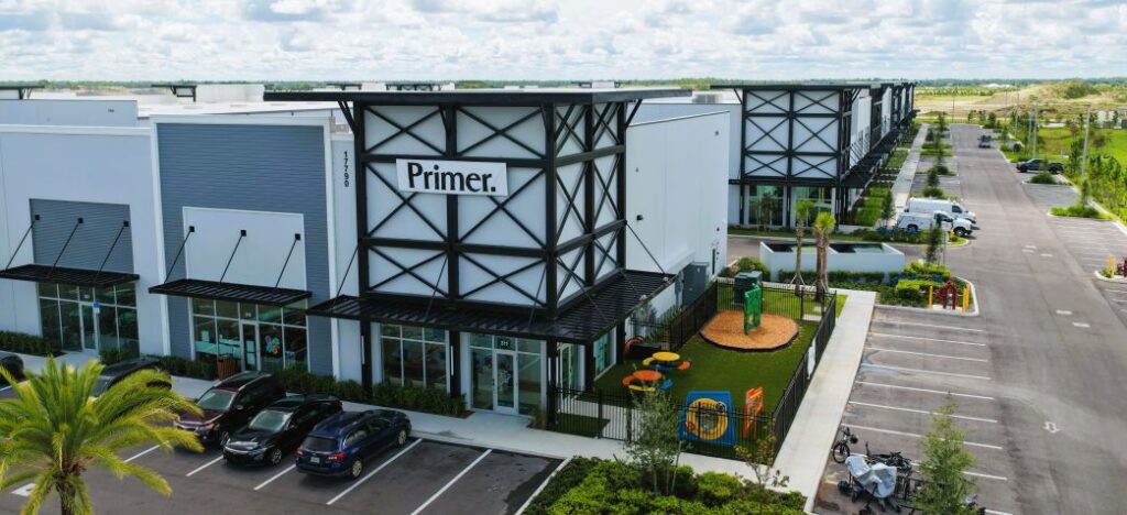 Babcock Ranch Welcomes Primer, A New K-8 School that Enables Students to Learn through Exploration | Babcock Ranch Primer Aerial 2 | Babcock Ranch